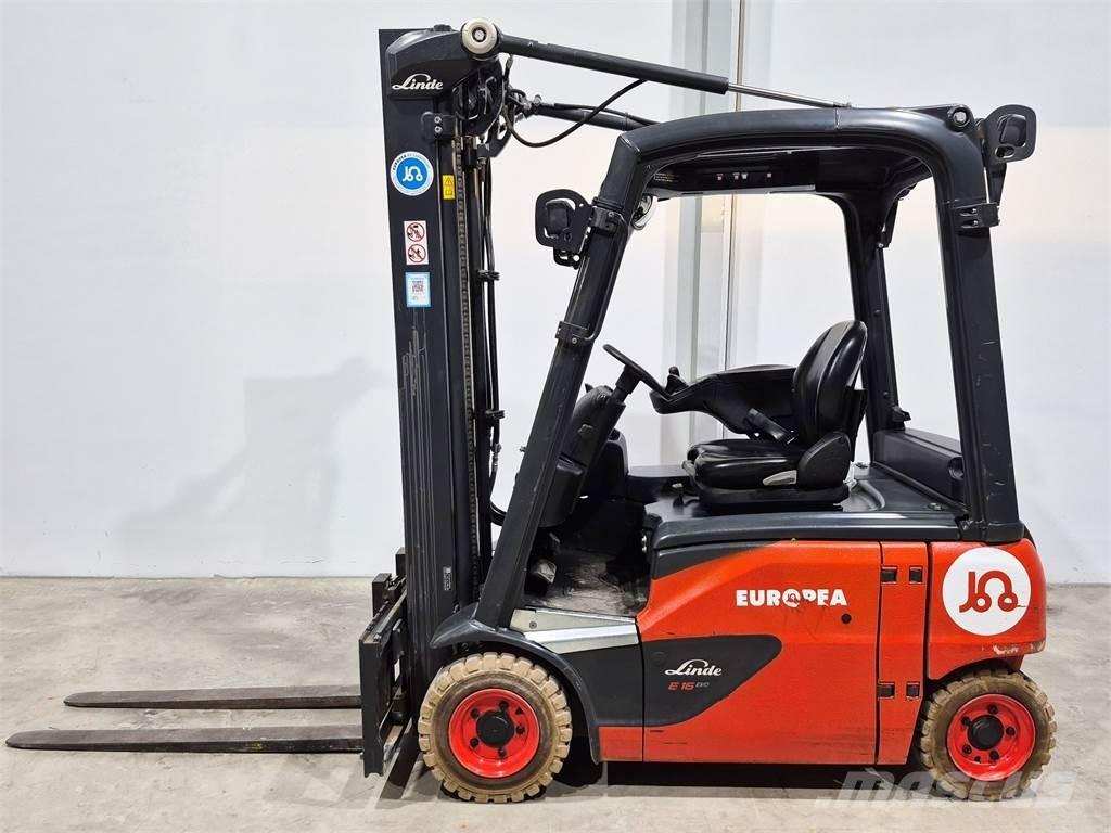 Linde E16P 02 شاحنات ذات رافعات شوكية تعمل بالكهرباء