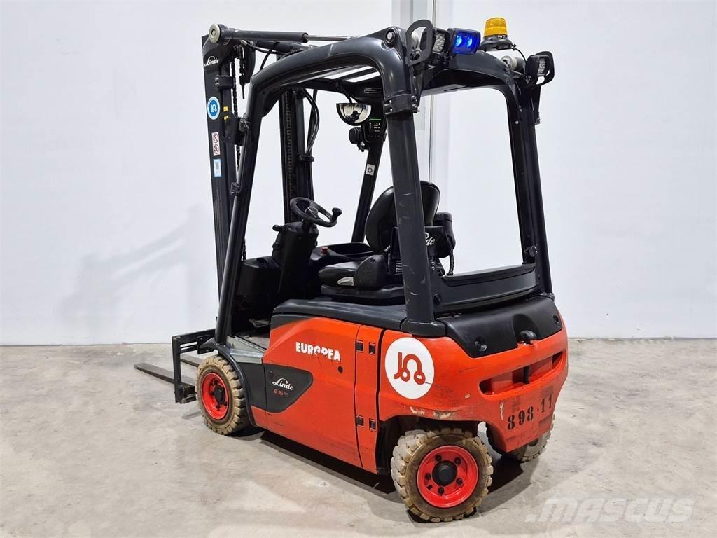 Linde E16P 02 شاحنات ذات رافعات شوكية تعمل بالكهرباء