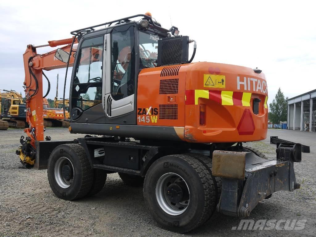 Hitachi ZX 145 W-3 حفارات بعجل
