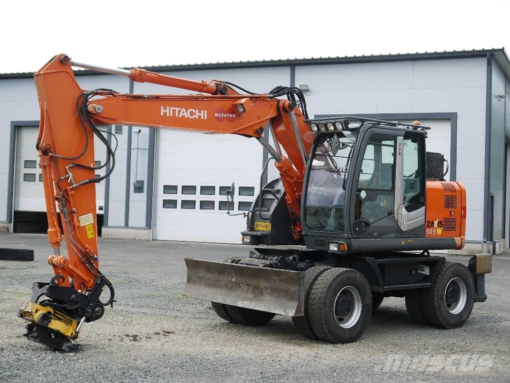 Hitachi ZX 145 W-3 حفارات بعجل