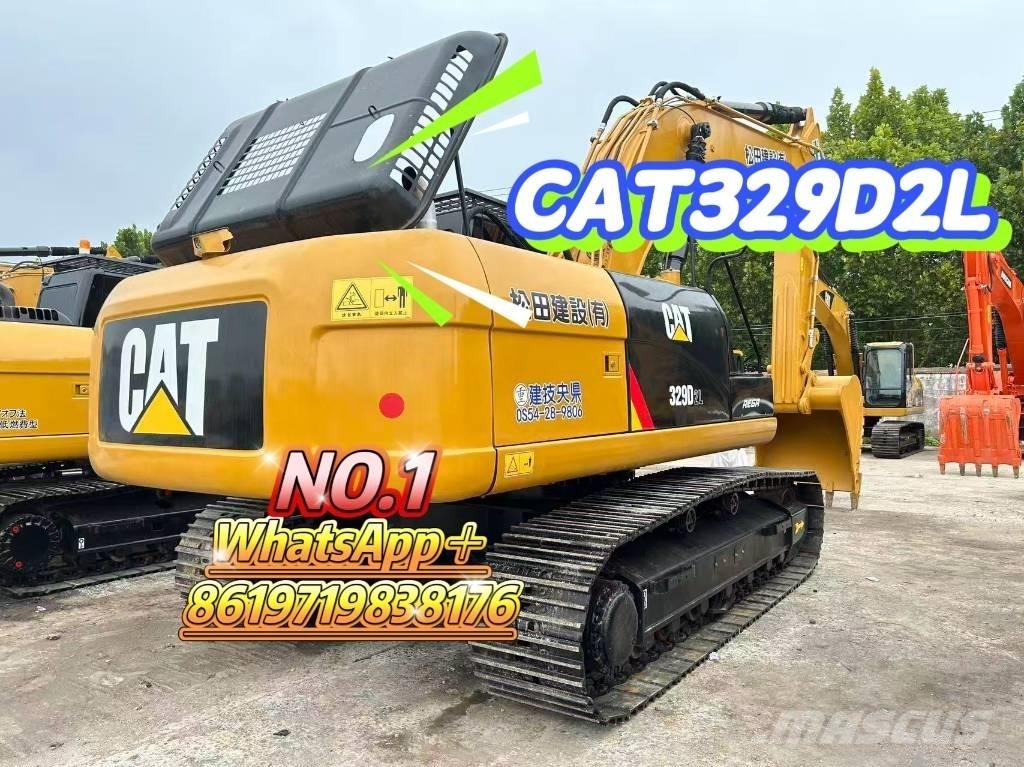 CAT 329 D2L حفارات زحافة
