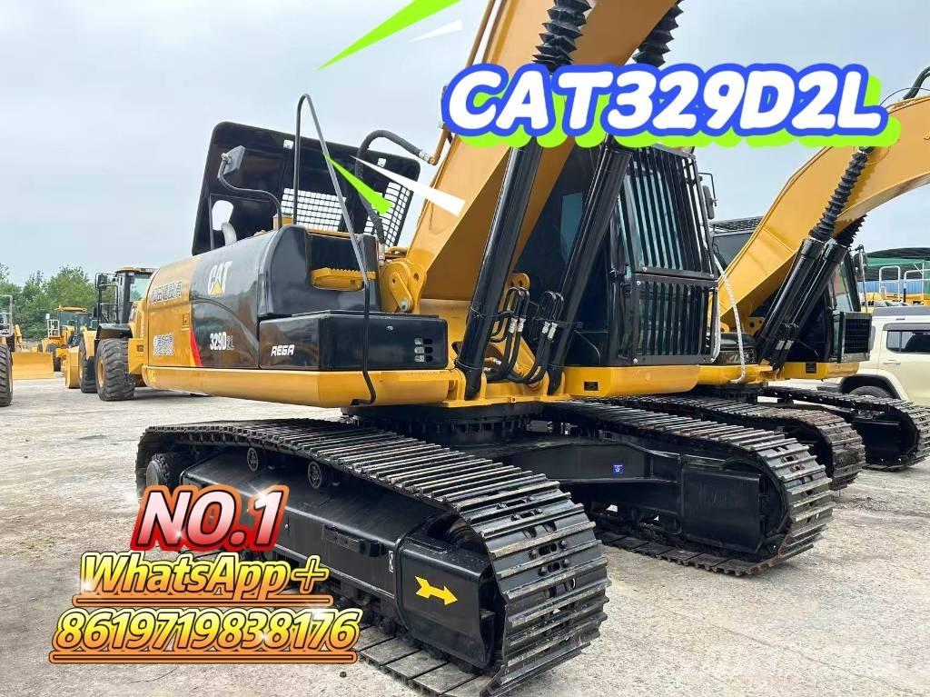 CAT 329 D2L حفارات زحافة