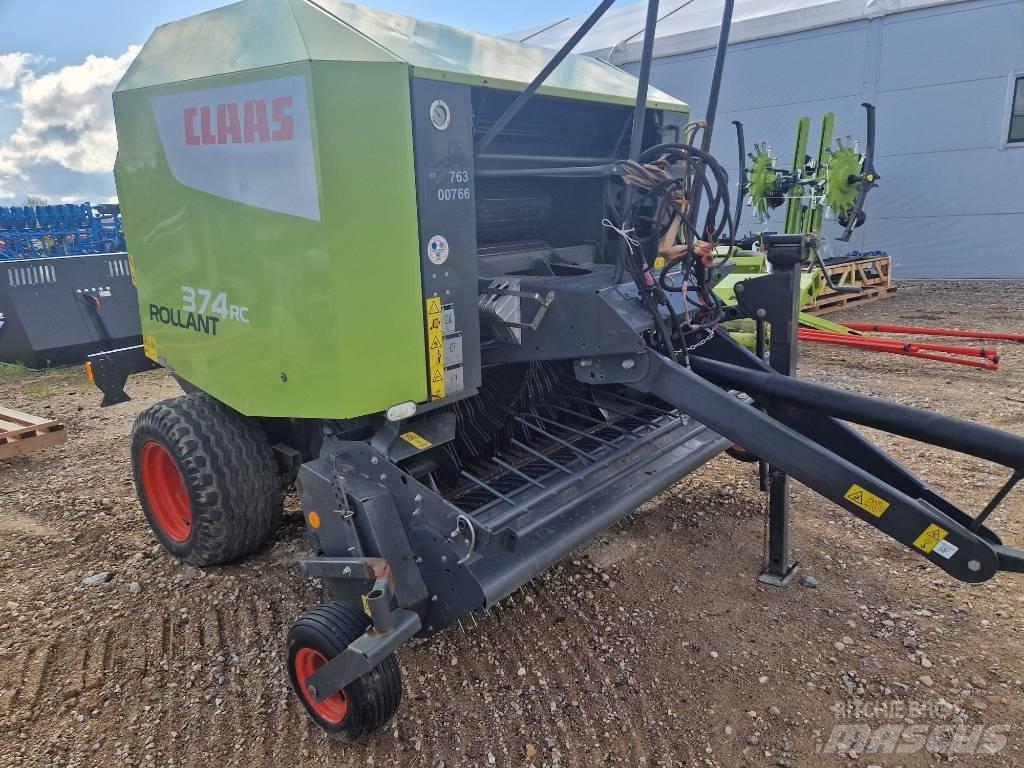 CLAAS Rollant 374 RC محزمات مستديرة