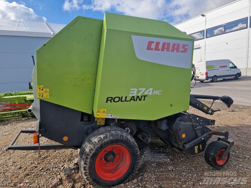CLAAS Rollant 374 RC محزمات مستديرة