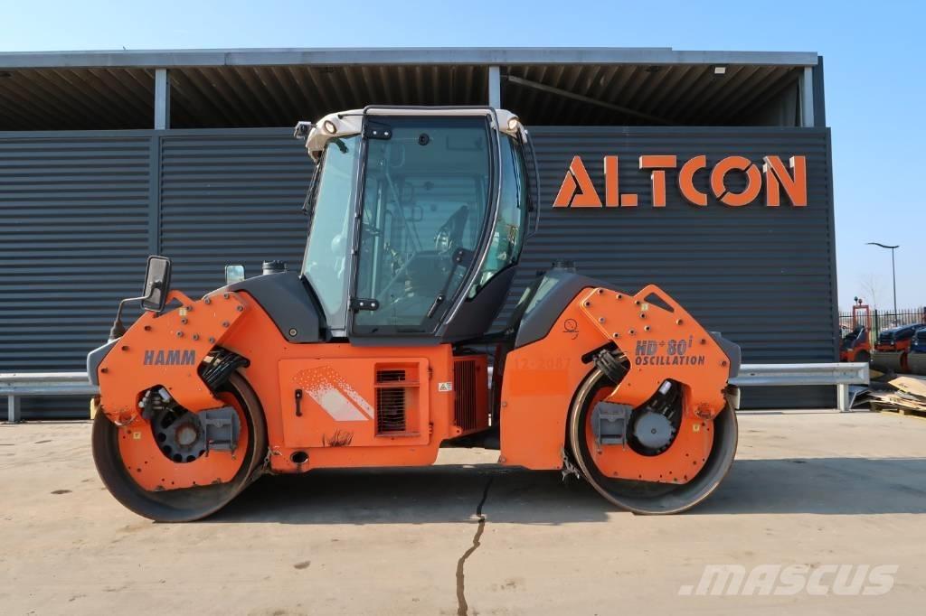 Hamm HD+ 80I VO-S مداحل ثنائية الاسطوانة