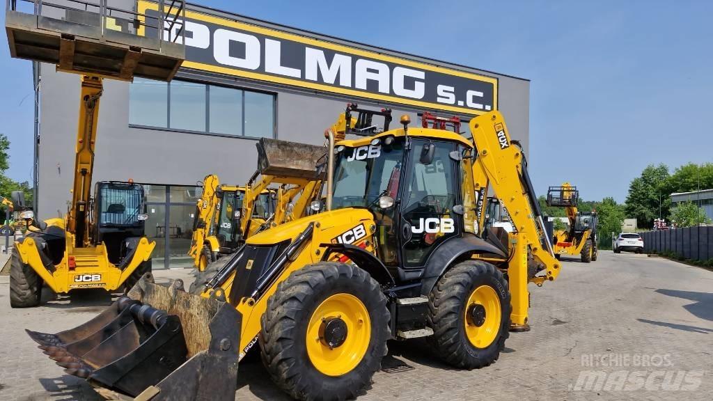 JCB 4 CX لوادر ذات جرافات عكسية