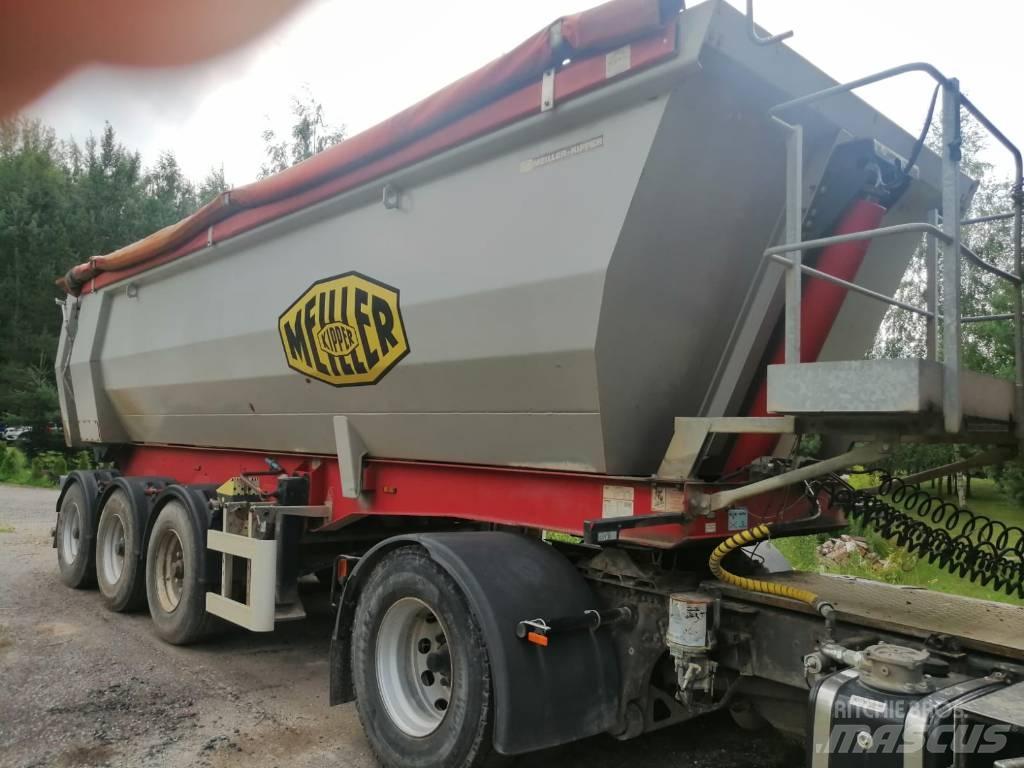 Meiller MHKS 41/3S نصف مقطورات قلابة