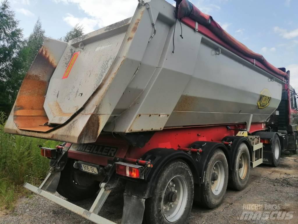 Meiller MHKS 41/3S نصف مقطورات قلابة