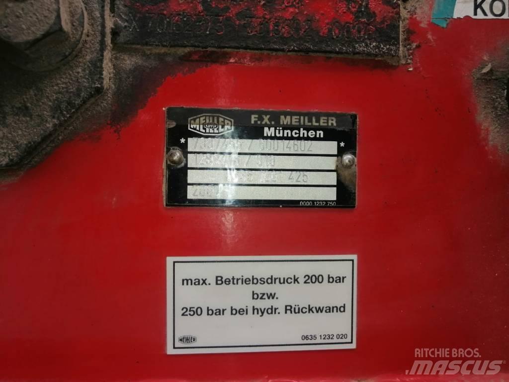 Meiller MHKS 41/3S نصف مقطورات قلابة