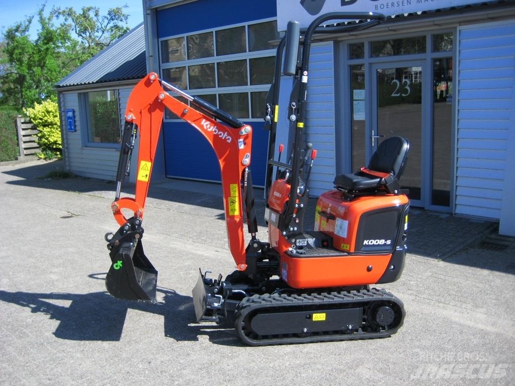 Kubota K008-5 حفارات صغيرة أقل من 7 طن (حفارات صغيرة)