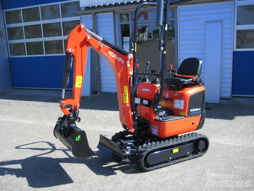 Kubota K008-5 حفارات صغيرة أقل من 7 طن (حفارات صغيرة)