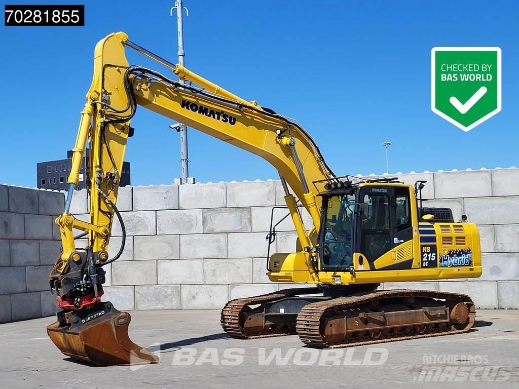 Komatsu HB215 LC -3 حفارات زحافة