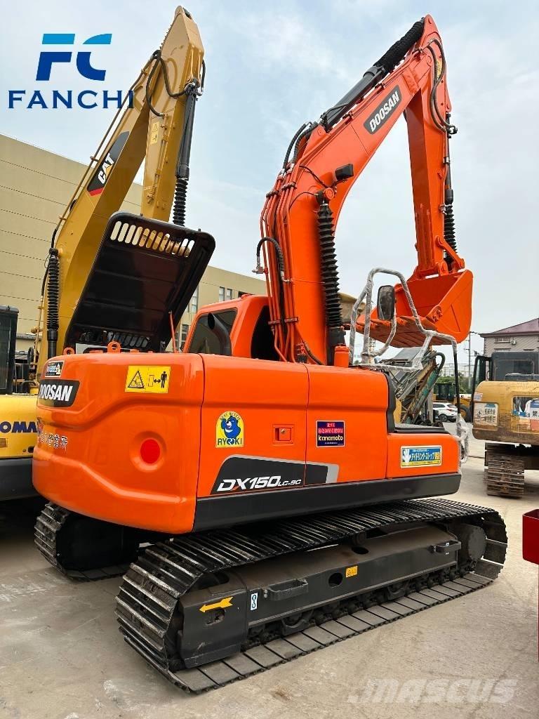 Doosan dx150 حفارات زحافة