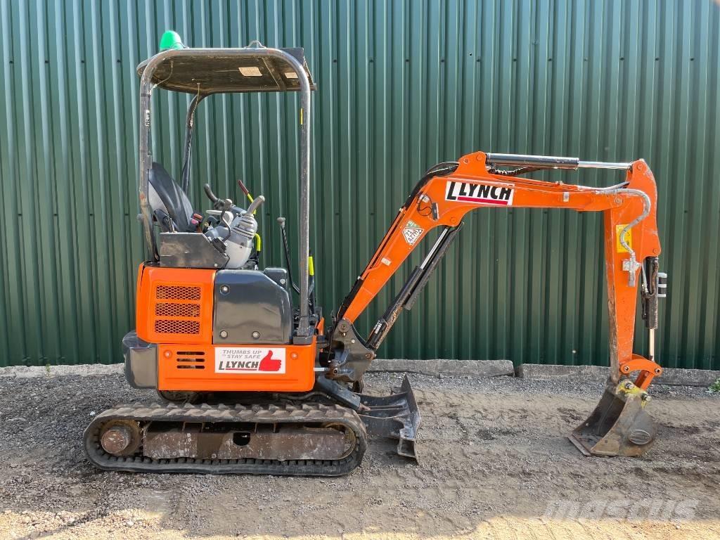 Hitachi ZX 19 U-6 حفارات صغيرة أقل من 7 طن (حفارات صغيرة)