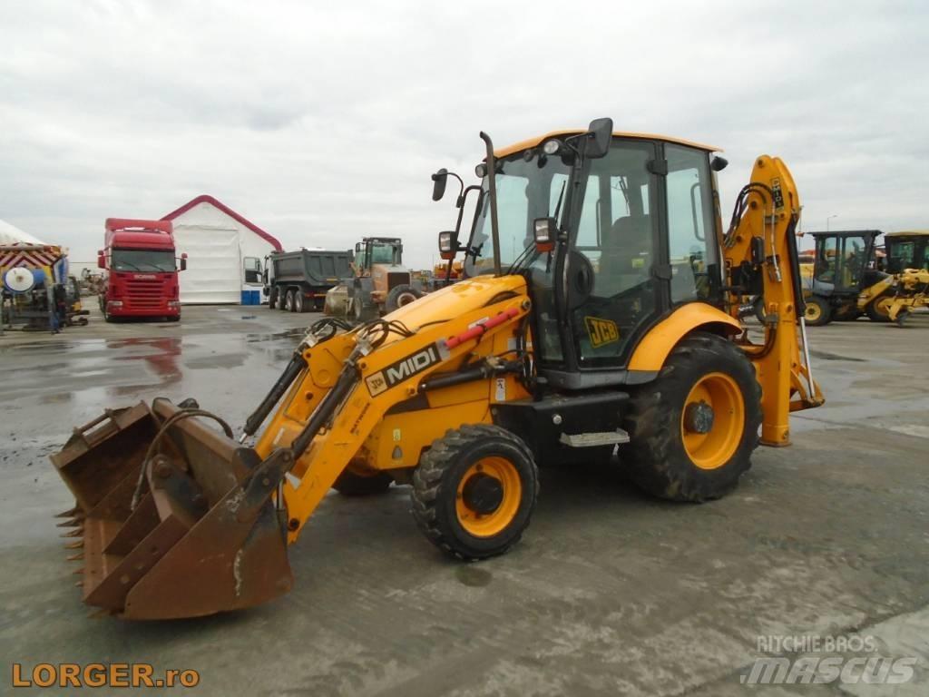 JCB 2 CX لوادر ذات جرافات عكسية