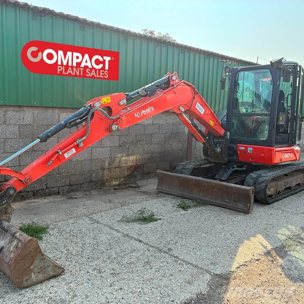 Kubota U 50-5 حفارات صغيرة أقل من 7 طن (حفارات صغيرة)
