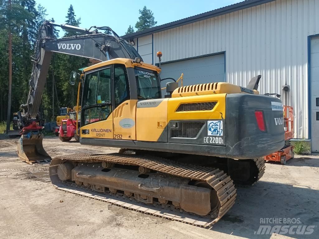 Volvo EC 220 DL حفارات زحافة