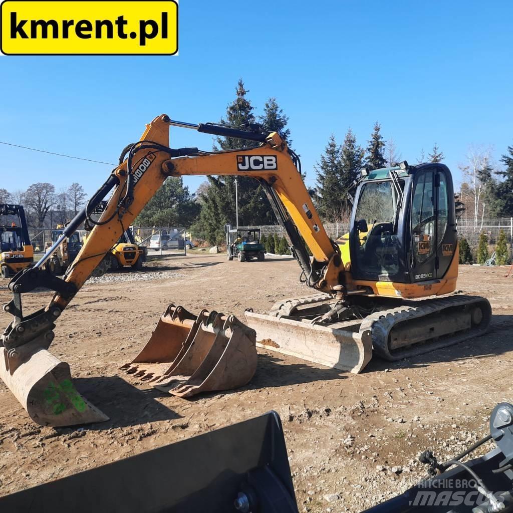 JCB 8085 حفارات وسط 7 طن - 12 طن