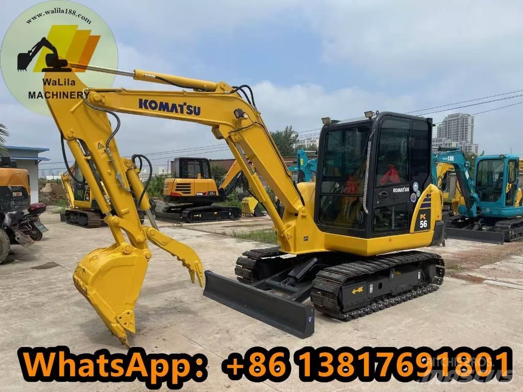 Komatsu PC 56-7 حفارات صغيرة أقل من 7 طن (حفارات صغيرة)