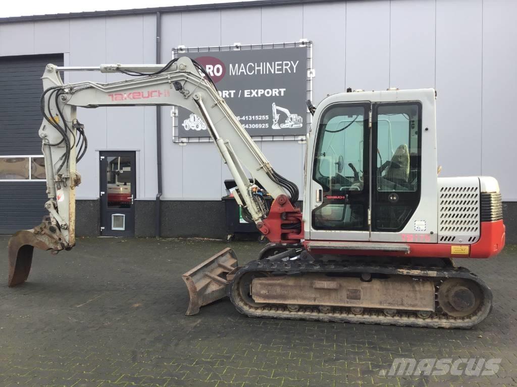 Takeuchi TB 175 حفارات وسط 7 طن - 12 طن