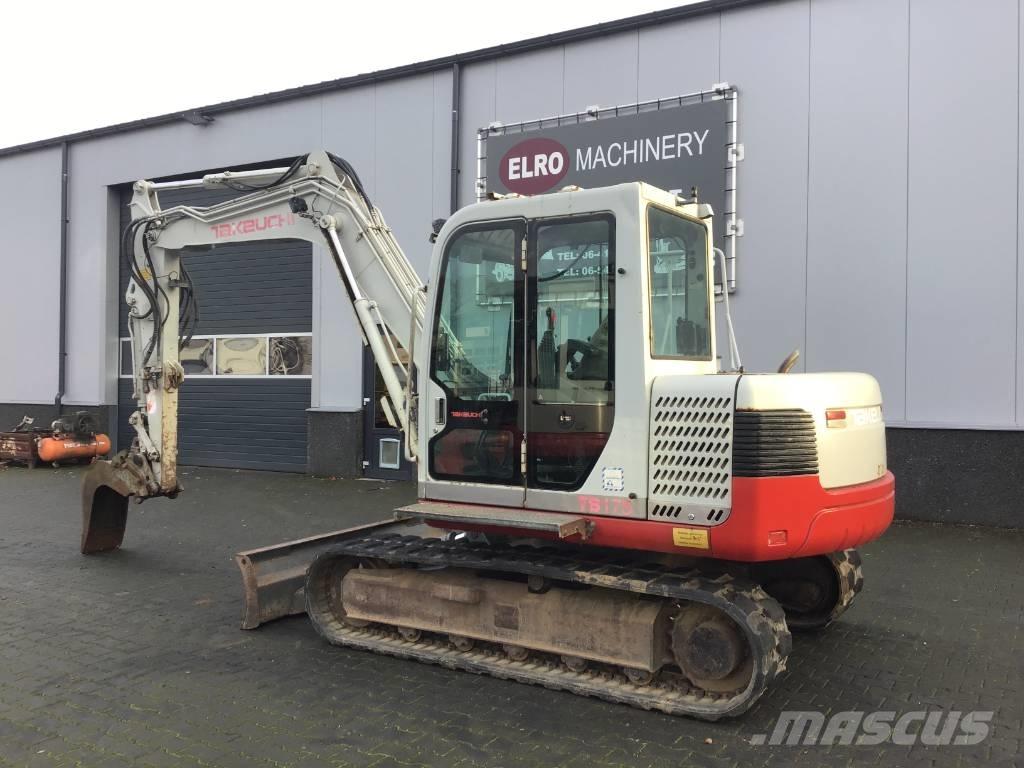 Takeuchi TB 175 حفارات وسط 7 طن - 12 طن