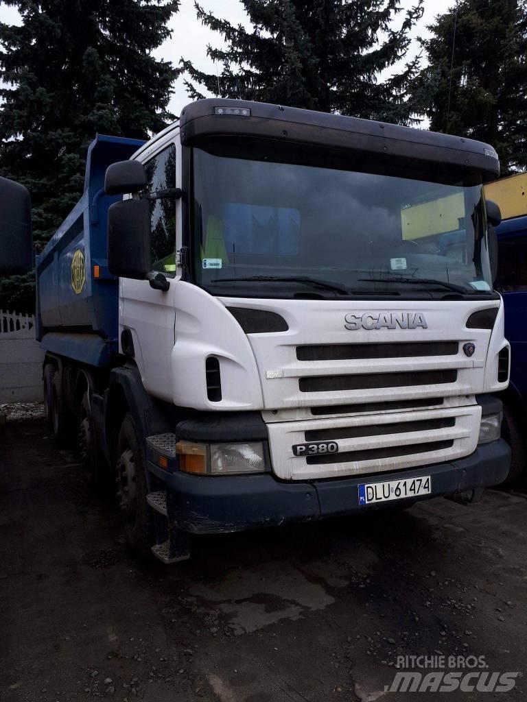 Scania P 380 شاحنات قلابة