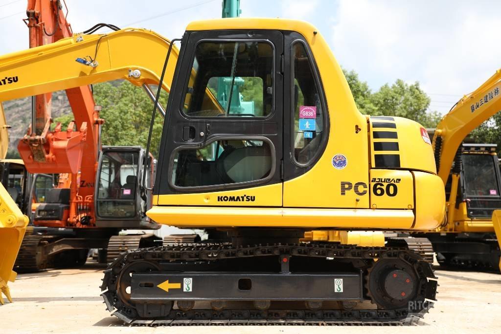 Komatsu PC 60-7 حفارات صغيرة أقل من 7 طن (حفارات صغيرة)