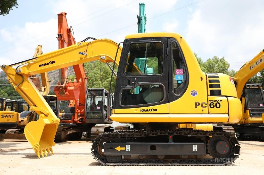 Komatsu PC 60-7 حفارات صغيرة أقل من 7 طن (حفارات صغيرة)