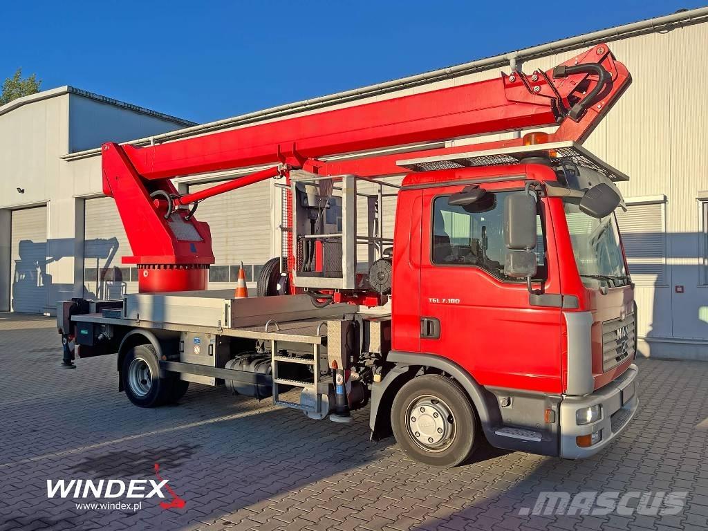 Wumag WT 250 المنصات الهوائية المثبتة على شاحنة