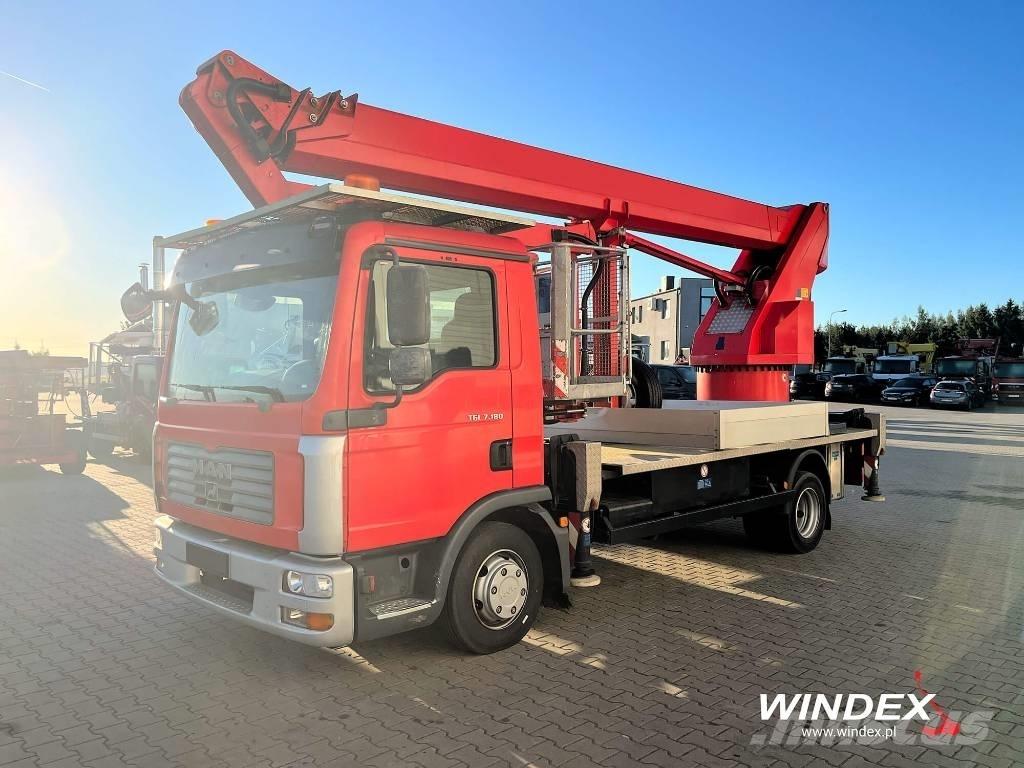 Wumag WT 250 المنصات الهوائية المثبتة على شاحنة