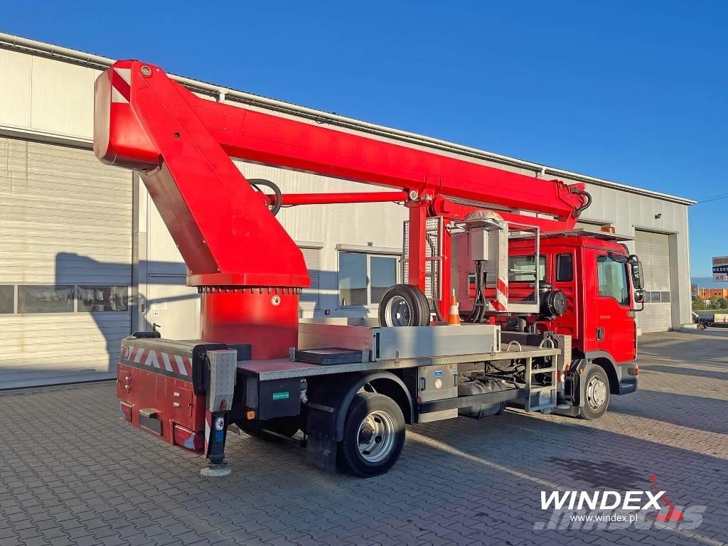 Wumag WT 250 المنصات الهوائية المثبتة على شاحنة
