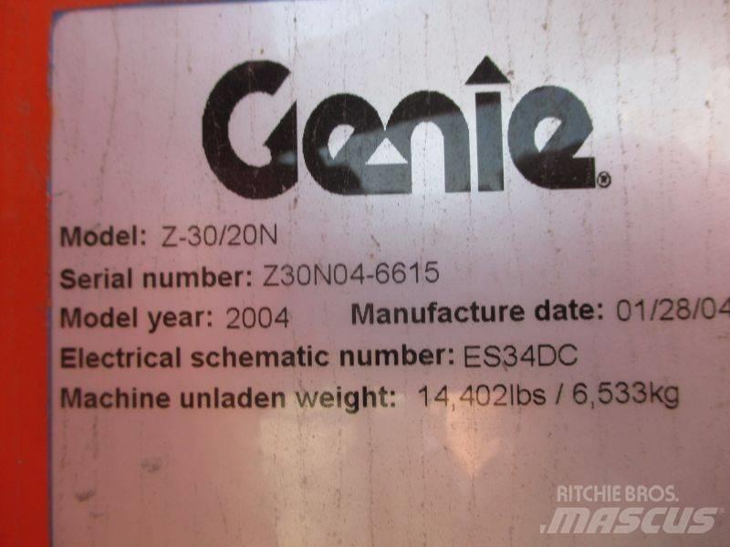 Genie Z 30/20 N رافعات سلة مفصلية