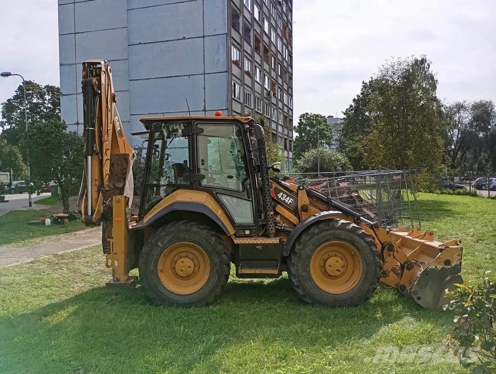 CAT 434 F لوادر ذات جرافات عكسية