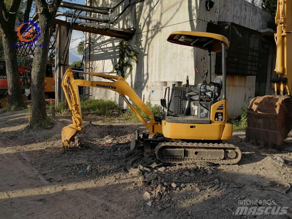 Komatsu PC 18 MR-2 حفارات صغيرة أقل من 7 طن (حفارات صغيرة)