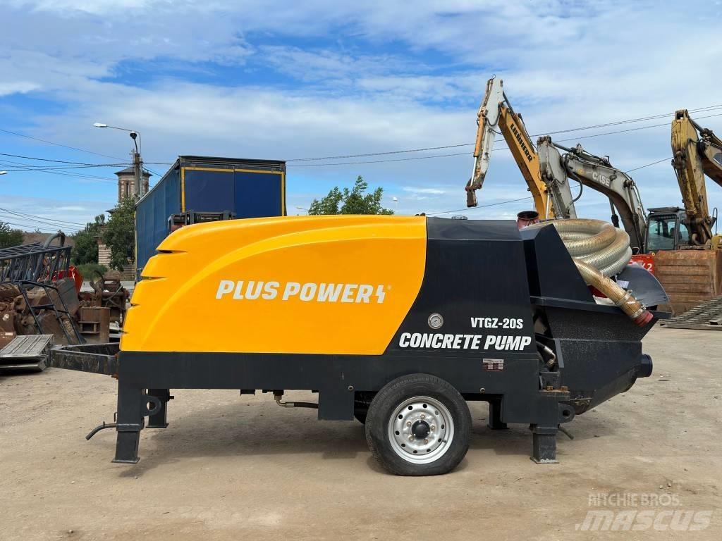 Plus Power VTGZ-20S مضخات خرسانة
