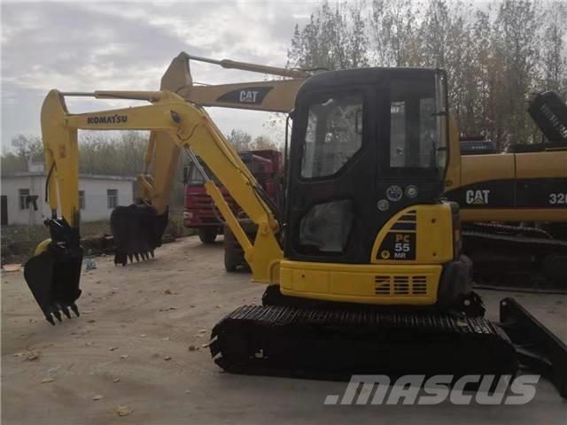 Komatsu PC 55 حفارات زحافة