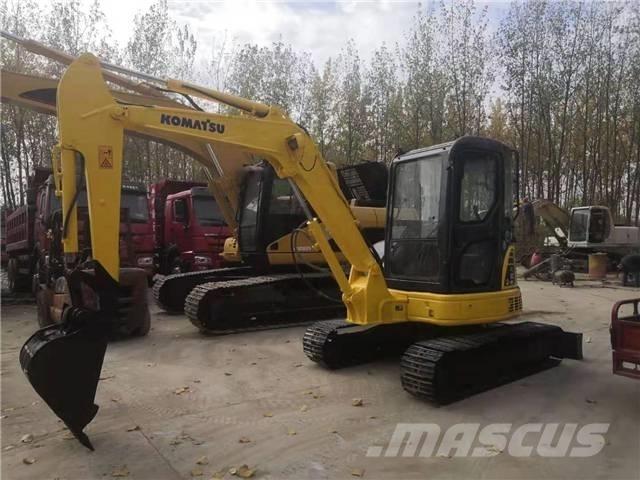 Komatsu PC 55 حفارات زحافة