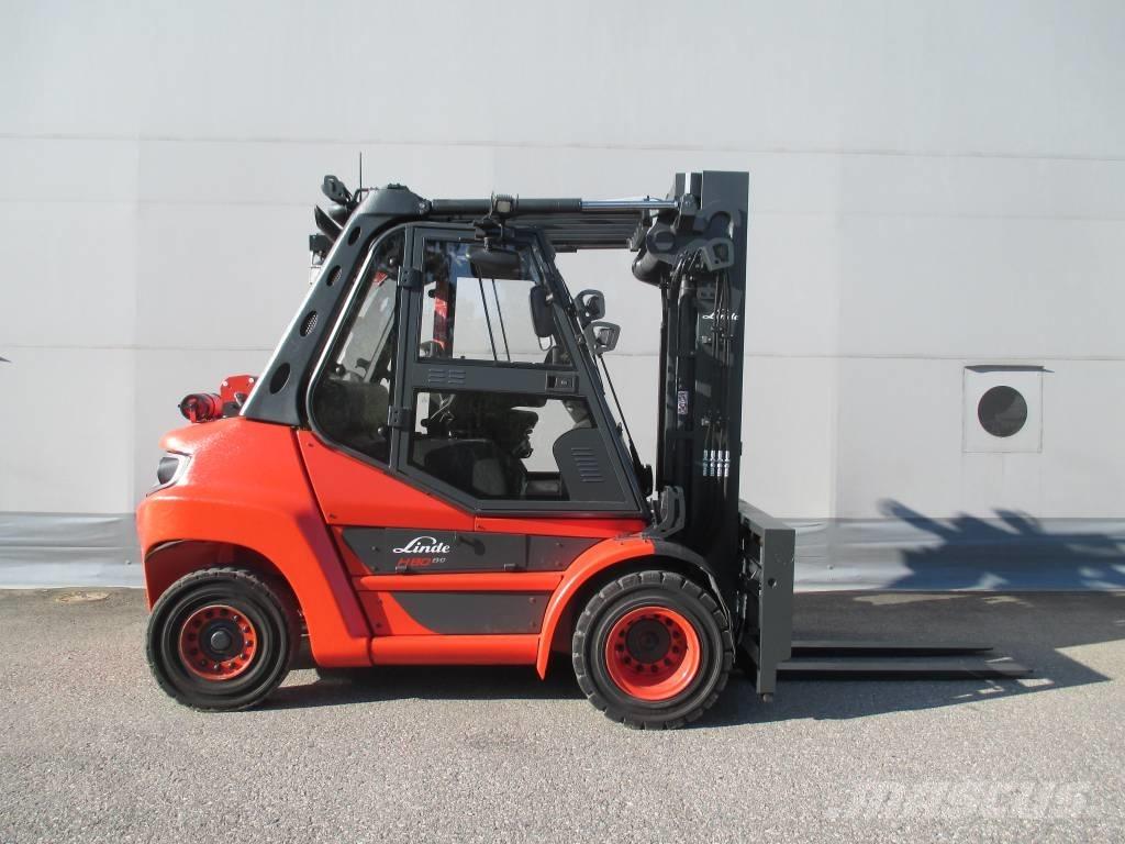 Linde H 80 D شاحنات الديزل