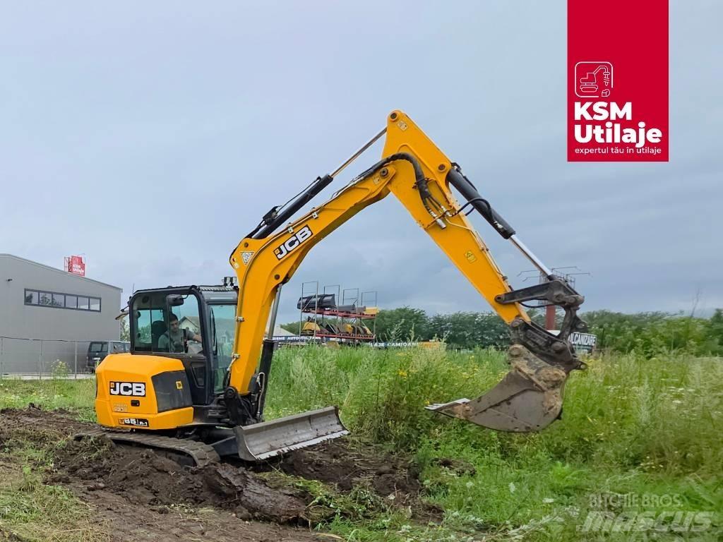 JCB 65 R-1 لوادر ذات جرافات عكسية