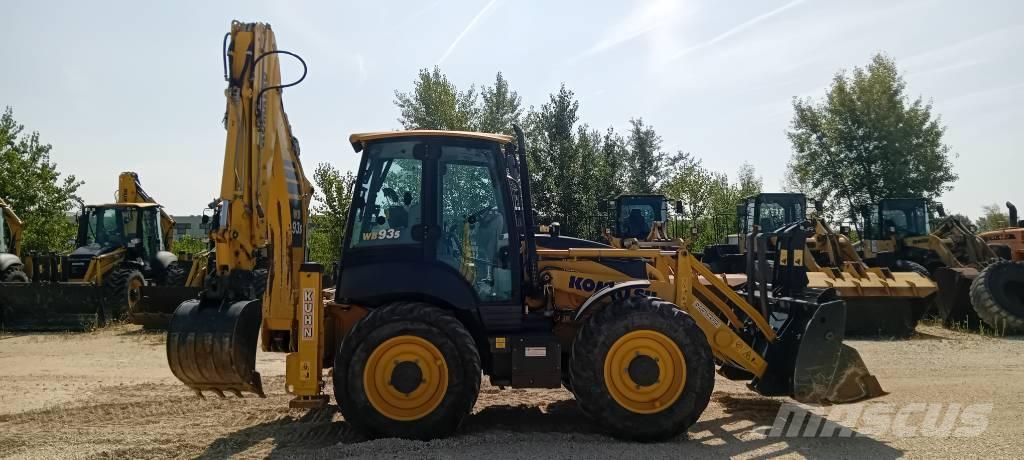 Komatsu WB 93 S-8 لوادر ذات جرافات عكسية