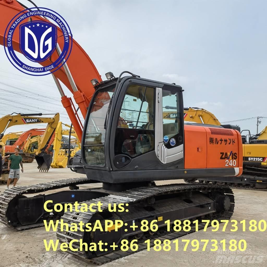 Hitachi ZX 240-3 حفارات زحافة