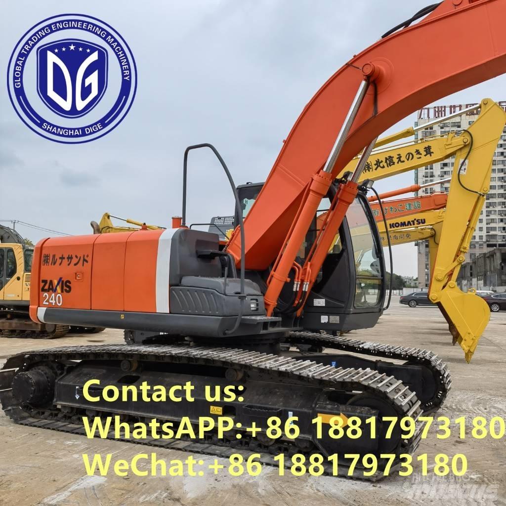 Hitachi ZX 240-3 حفارات زحافة