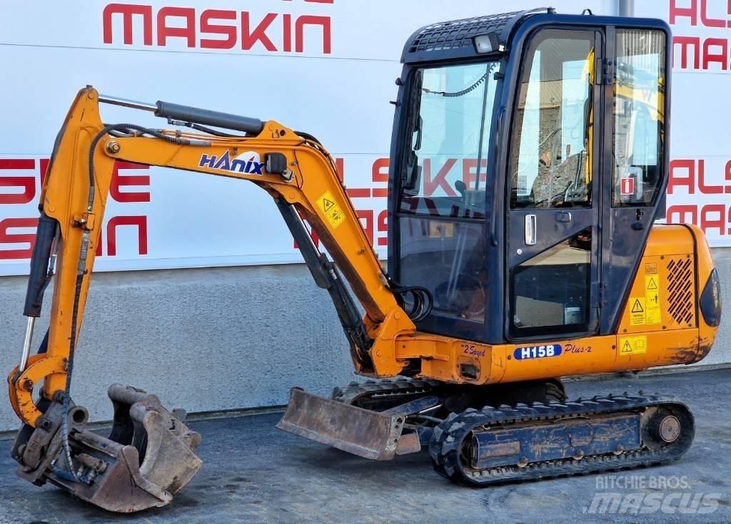 Hanix H 15 B حفارات صغيرة أقل من 7 طن (حفارات صغيرة)