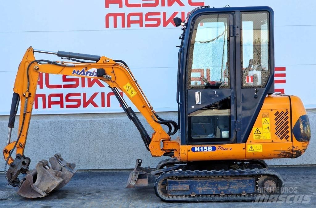 Hanix H 15 B حفارات صغيرة أقل من 7 طن (حفارات صغيرة)
