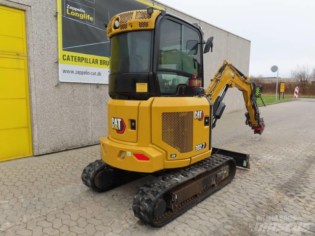 CAT 302.7 CR حفارات صغيرة أقل من 7 طن (حفارات صغيرة)