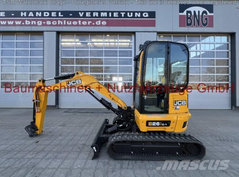 JCB 26 C-1 -Demo- حفارات صغيرة أقل من 7 طن (حفارات صغيرة)