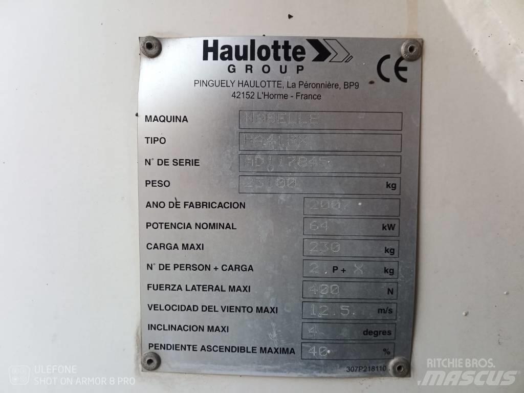 Haulotte HA 41 PX رافعات سلة مفصلية