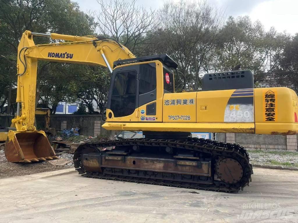 Komatsu PC 450-8 حفارات زحافة