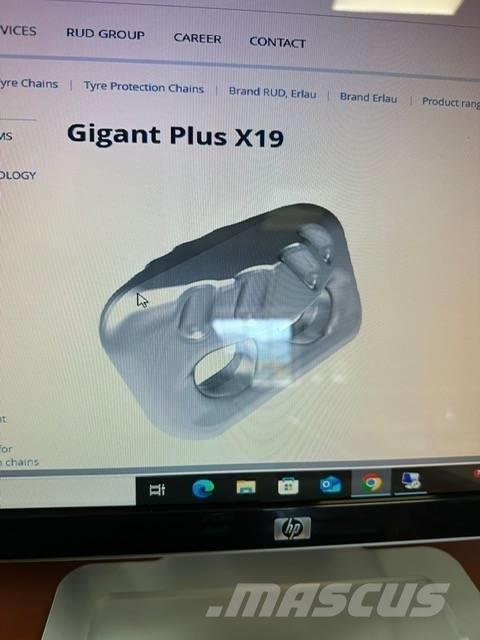 Rud Giant Plus X19 الإطارات والعجلات والحافات
