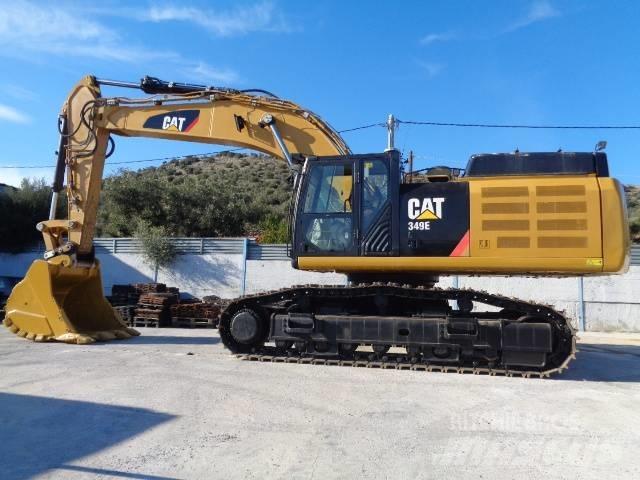 CAT 349 EL حفارات زحافة